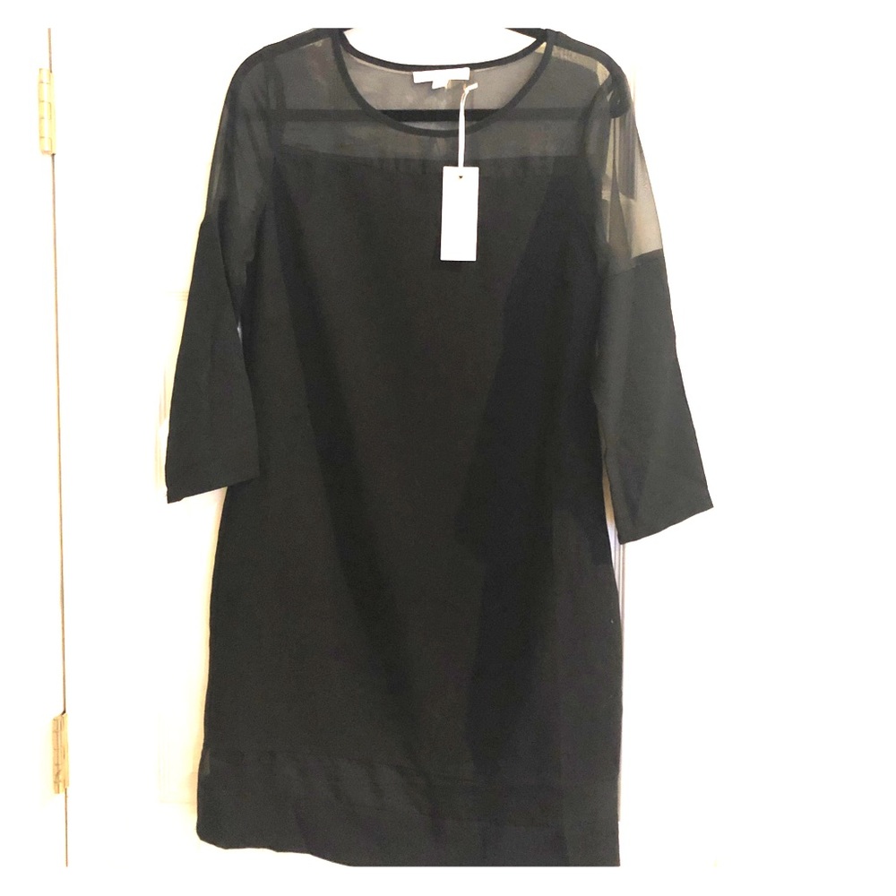 Piperline black dress nwt